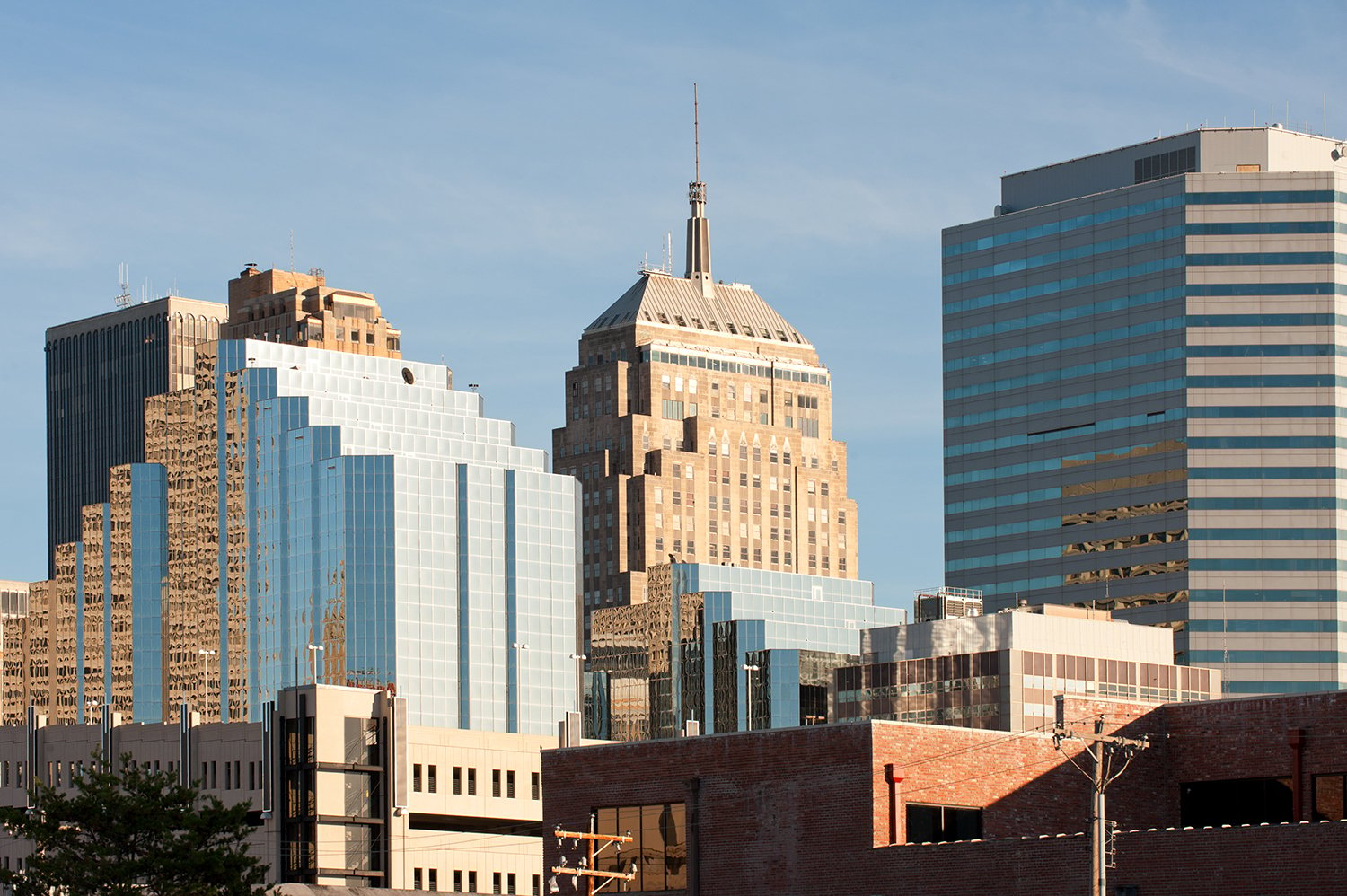 A view of Oklahoma commercial property.