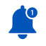 2 Notification Bell Icon