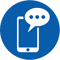 Cell Phone Text Icon Transparent 150x150