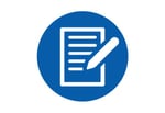 Contact-form--ICON-IN-BLUE-CIRCLE