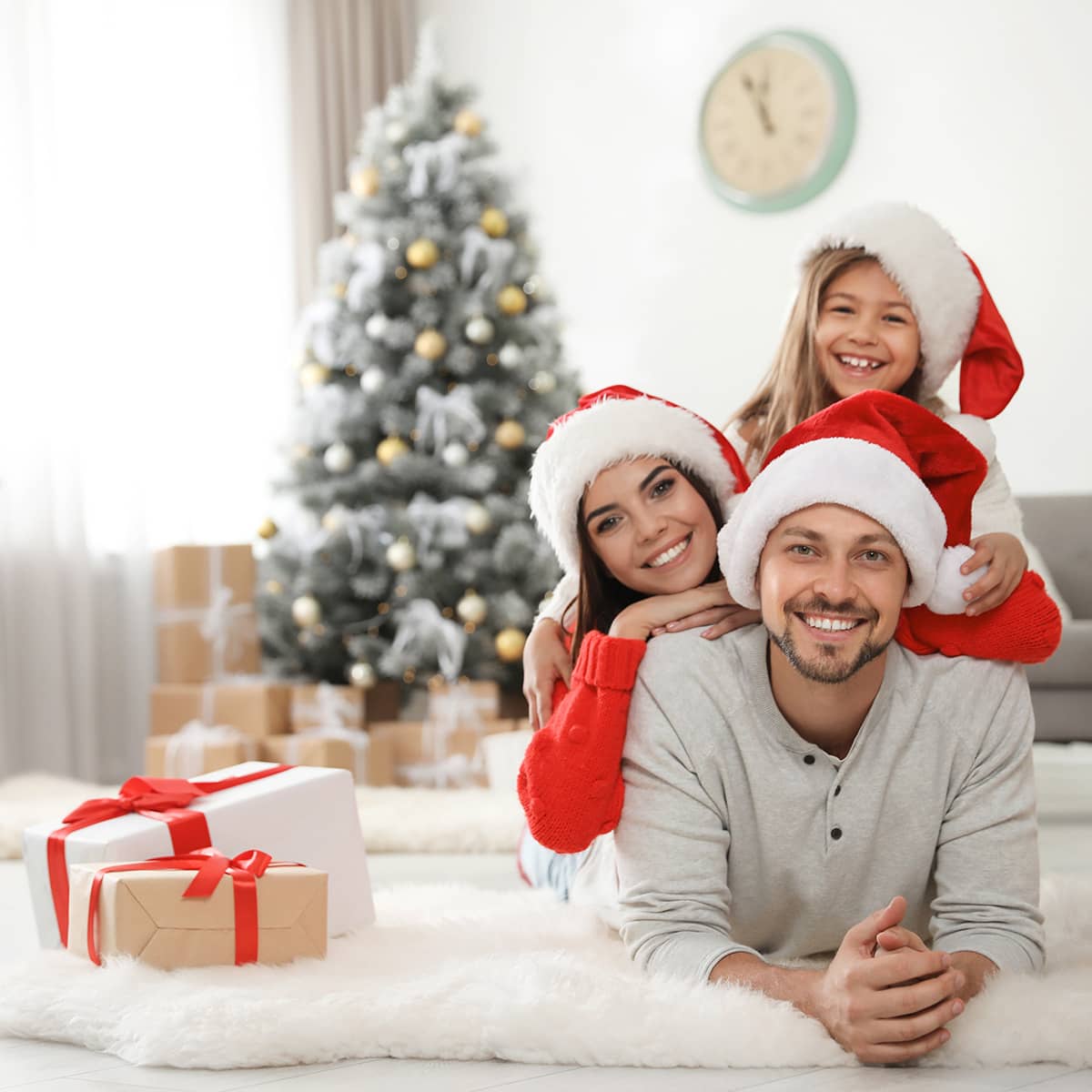 Family over the holidays