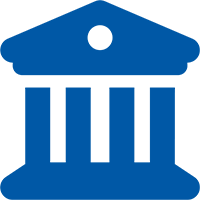 Bank Icon Primary Transparent Background 200x200