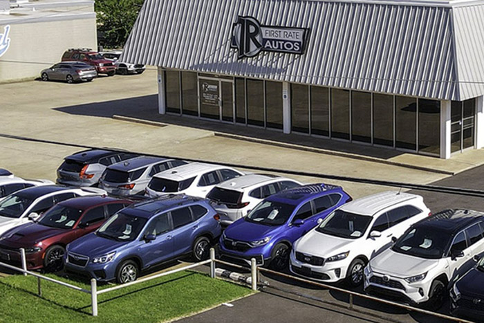 First-Rate-Autos-Lot-Aerial-Image