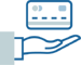 Visa debit cards icon