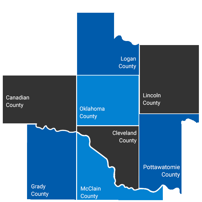 OK County Map